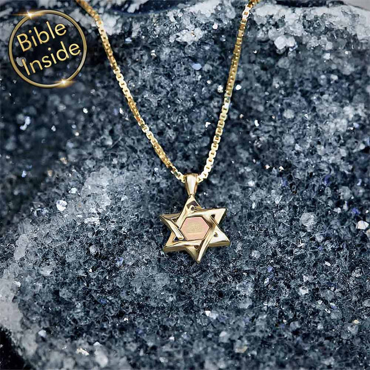 תכשיטי ננו תנך: מגן דוד קטן ועדין - My Nano