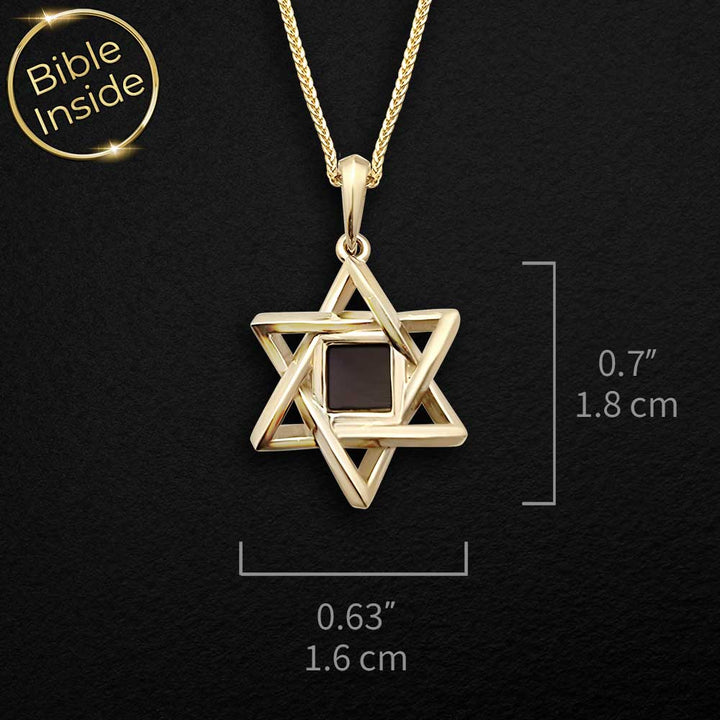 מתנת בר מצווה - שרשרת כסף מצופה זהב לנער