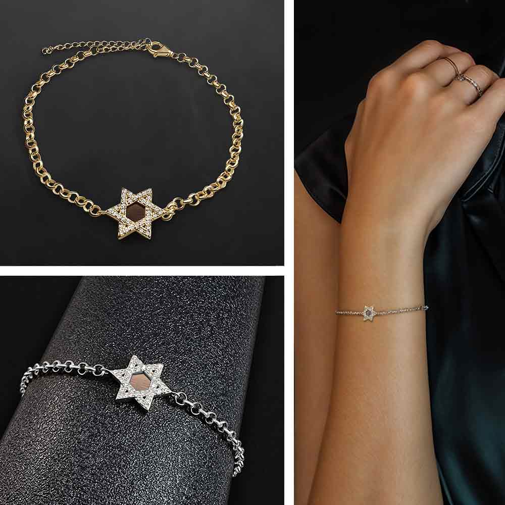 צמיד תנך עם כל 24 סיפרי התנ"ך | ננו תכשיטים