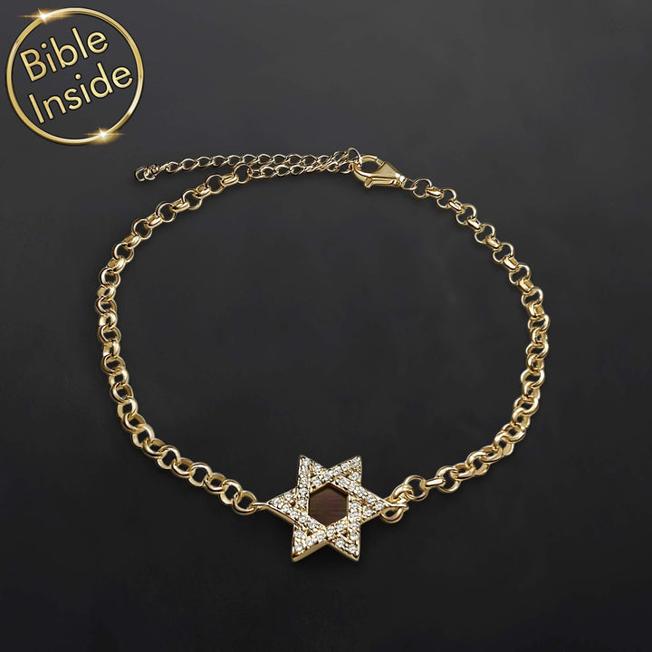 צמידים עם ספר תורה עם כל 24 סיפרי התנ"ך | ננו תכשיטים