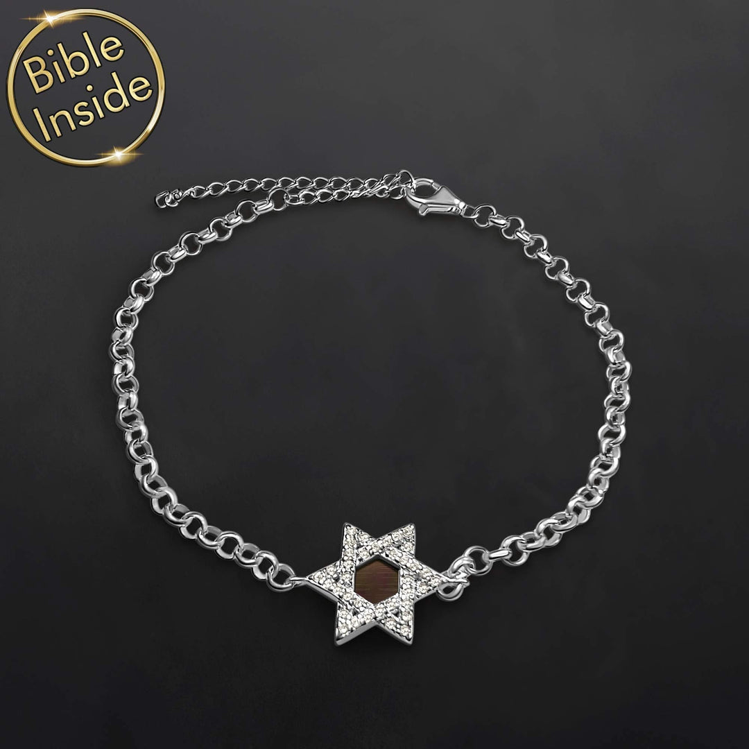 צמידים עם התנך עם כל 24 סיפרי התנ"ך | ננו תכשיטים