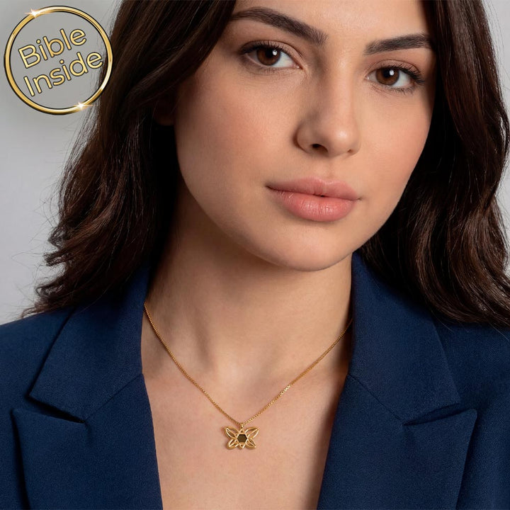 מתנה לאמא – שרשרת אביבית מגן דוד לאישה, זהב 14 קראט
