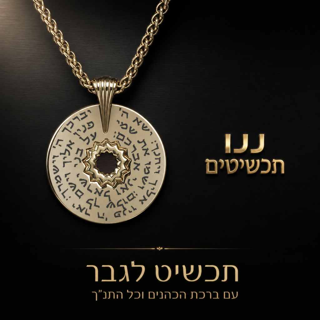 שרשרת לגבר שבה אהבה ואחדות מקבלות מקום בתוך העיצוב