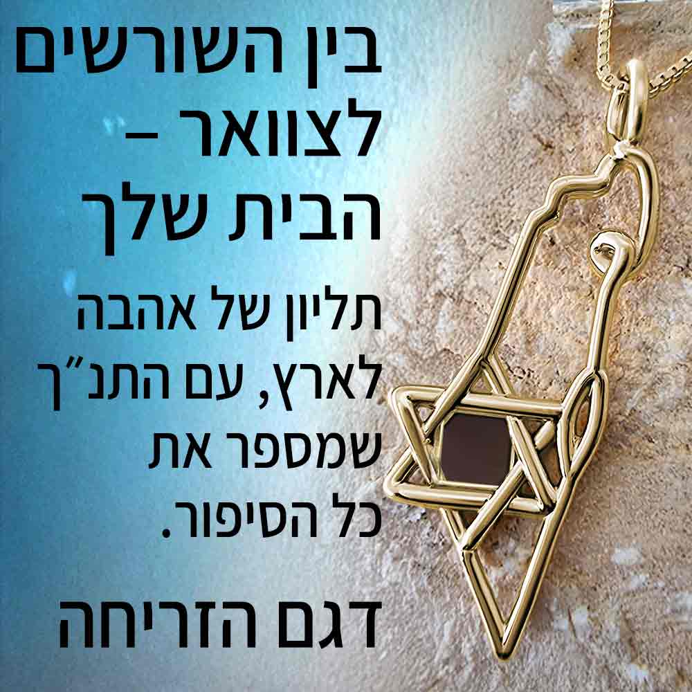 תליון מגן דוד מיוחד עם כל התנ