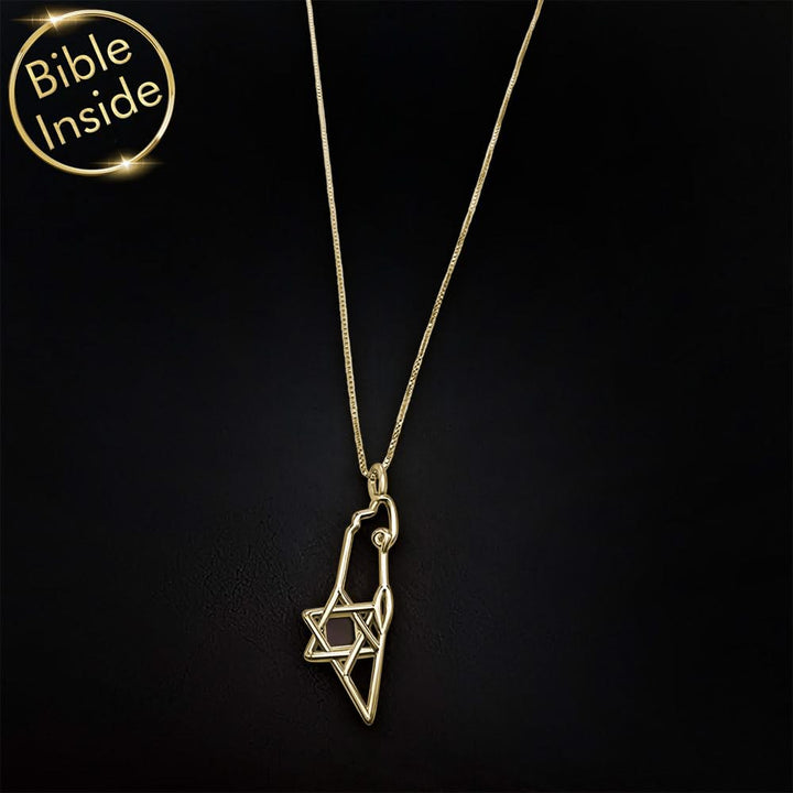 תליוני מגן דוד עם כל 24 סיפרי התנ"ך | ננו תכשיטים