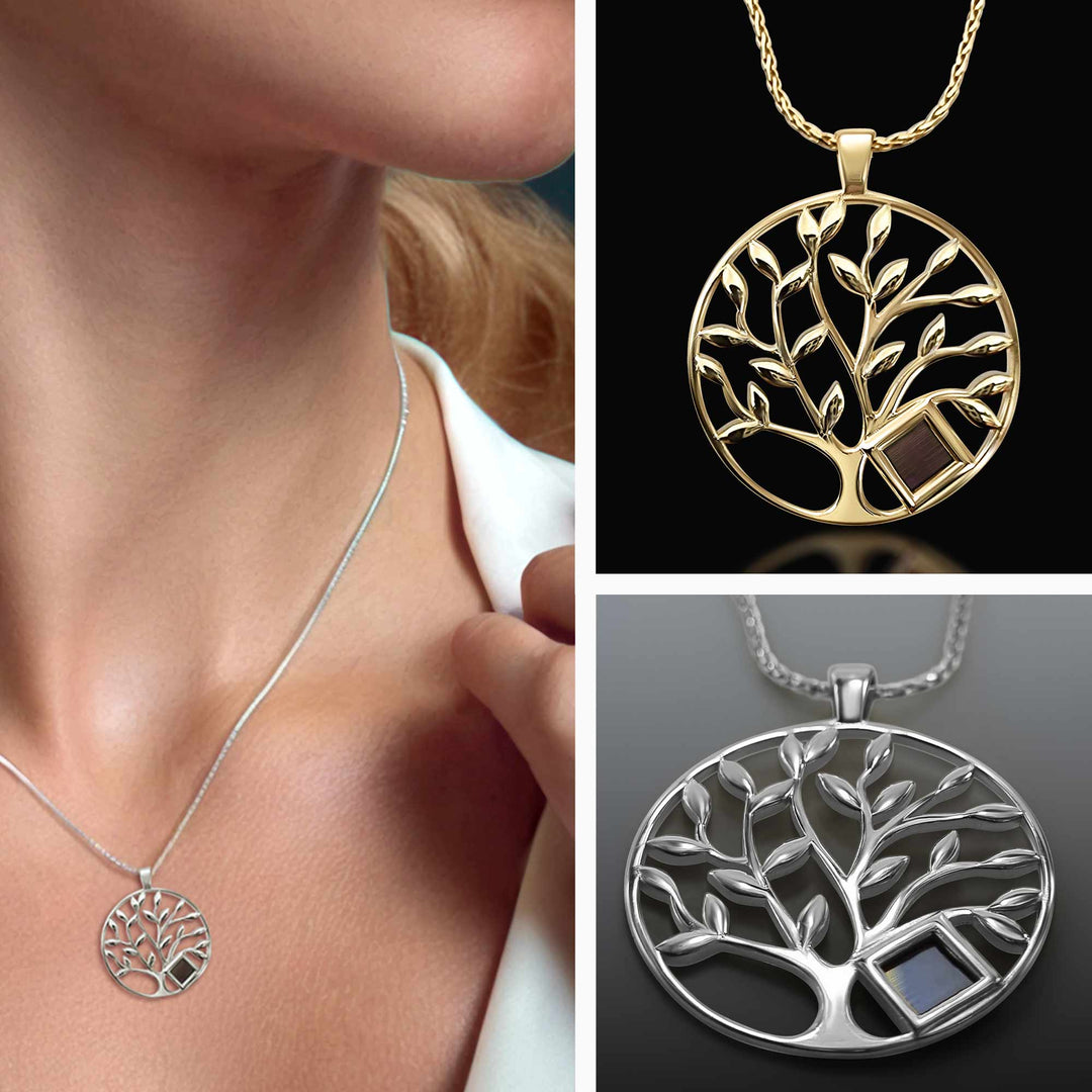 שרשרת ננו תנך | עץ החיים עם כל התנ"ך | ננו תכשיטים