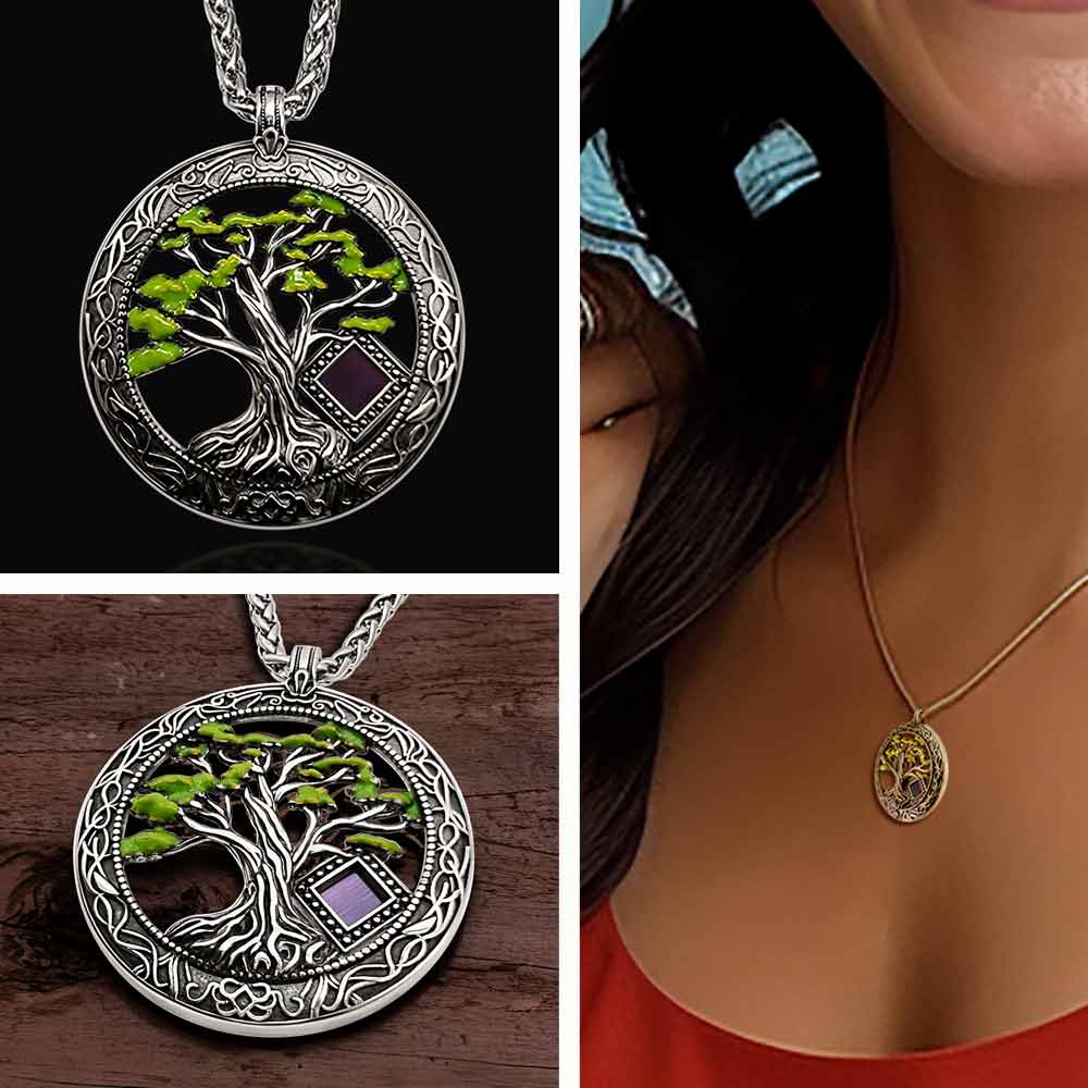 תכשיט תנך ננו | תליון עץ החיים עם כל 24 סיפרי התנ"ך | ננו תכשיטים