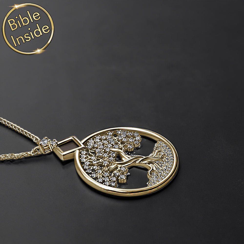 מתנות לאישה לחג הפסח | תליון עץ החיים עם כל התנ"ך 