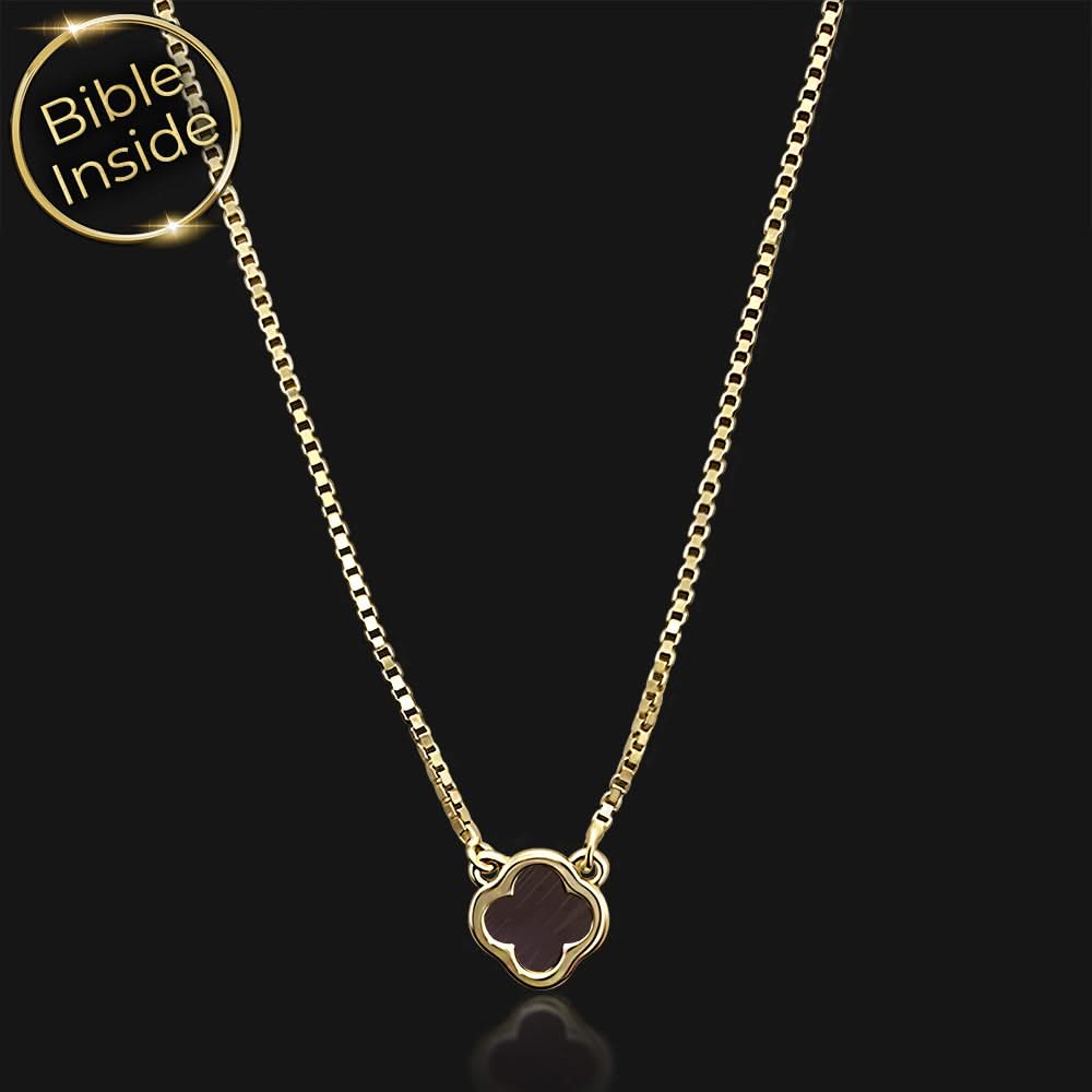 שרשרת ננו תנך עם תליון תלתן – אביזר רוחני מודרני