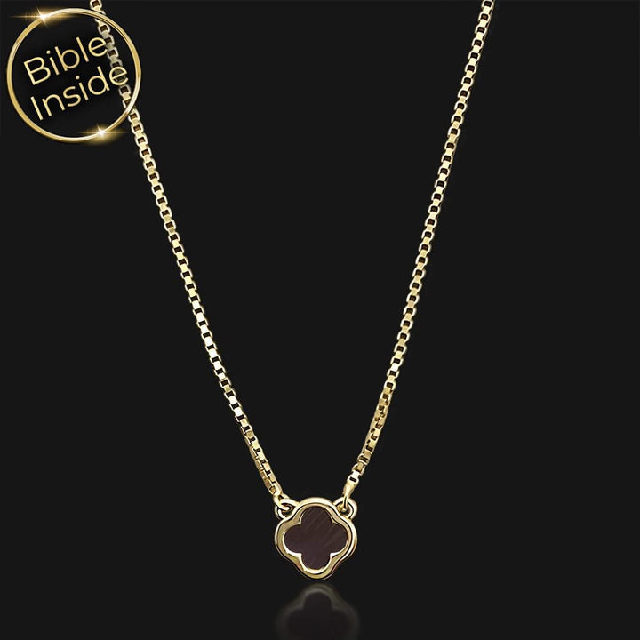 שרשרת ננו תנך עם תליון תלתן – אביזר רוחני מודרני