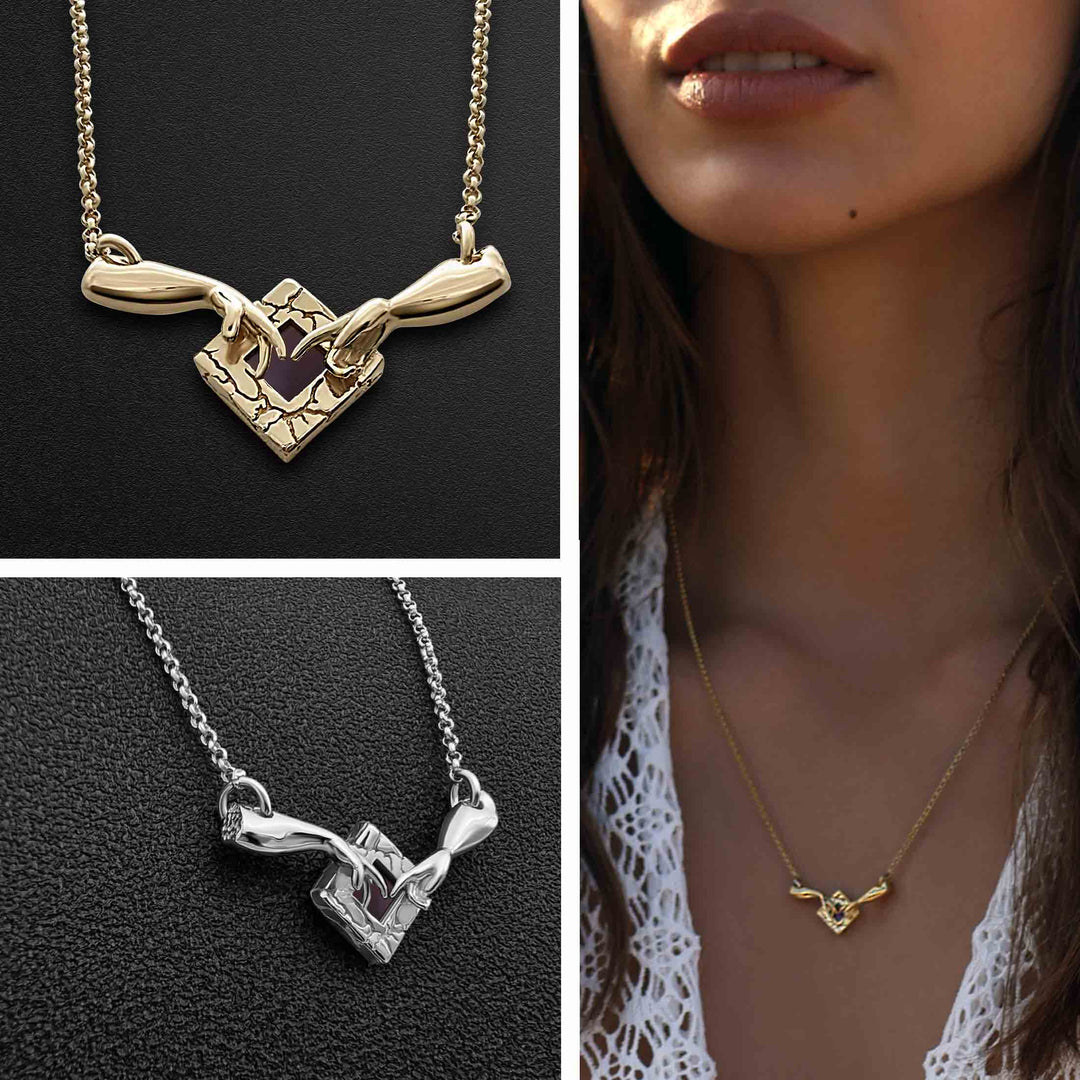 מתנה מקורית לפסח שרשרת הבריאה עם ננו תנ"ך לנשים מבית שלמא