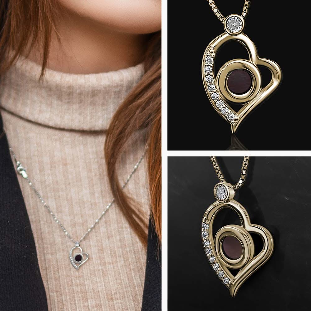 שרשרת לב זהב - כל 24 סיפרי התנ"ך בתכשיט לאישה | ננו תכשיטים