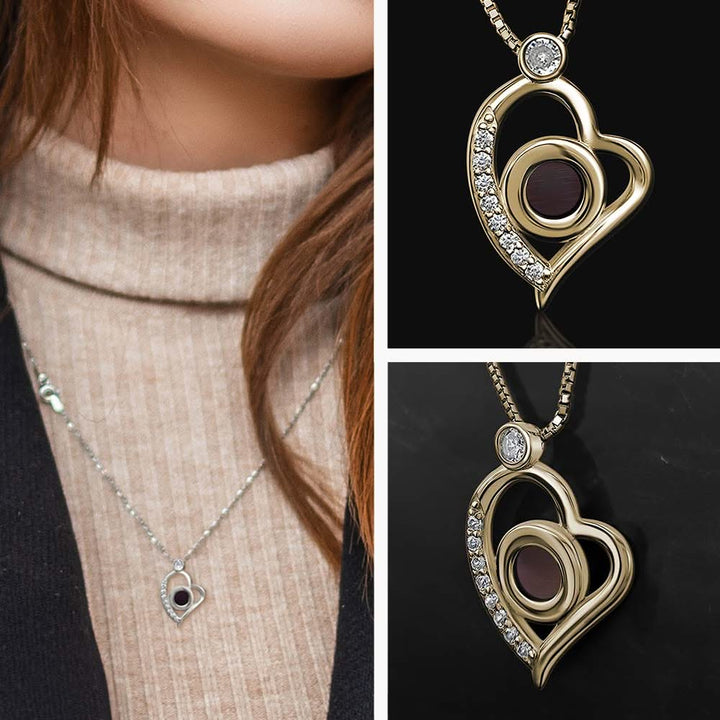 שרשרת לב זהב - כל 24 סיפרי התנ"ך בתכשיט לאישה | ננו תכשיטים