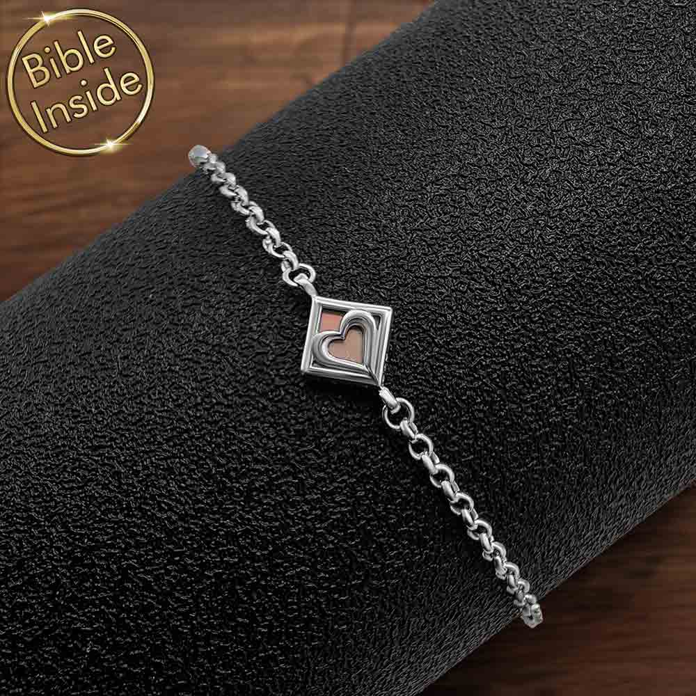 צמידי תנך מכסף לנשים - כל 24 סיפרי התנ"ך בתכשיט | ננו תכשיטים