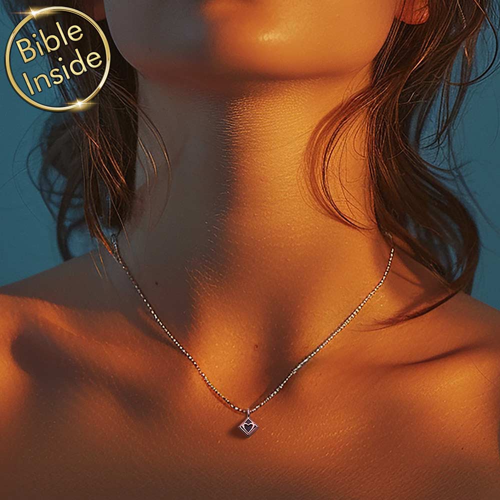 שרשרת לב עם כל התנך - תכשיט רומנטי לאישה