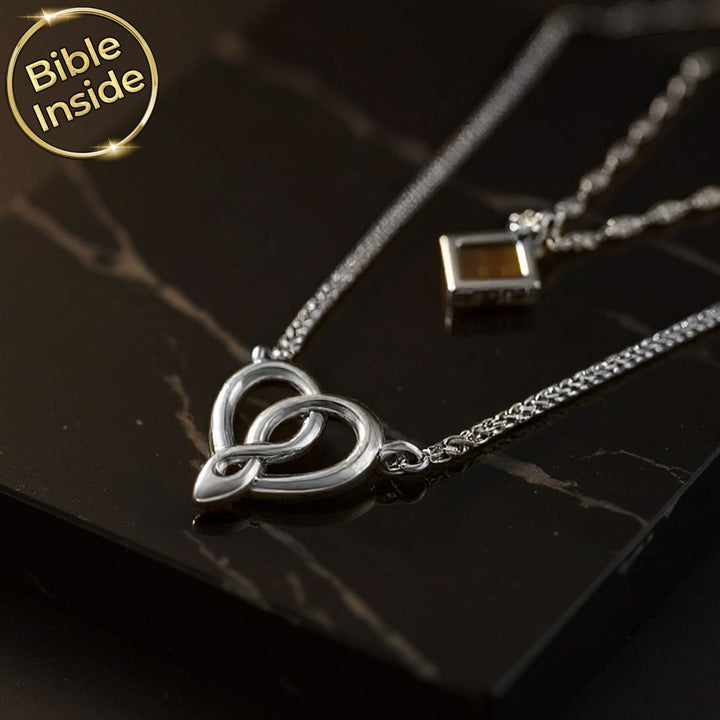 שרשרת תנך לנשים | 24 סיפרי התנ"ך בחריטה | ננו תכשיטים