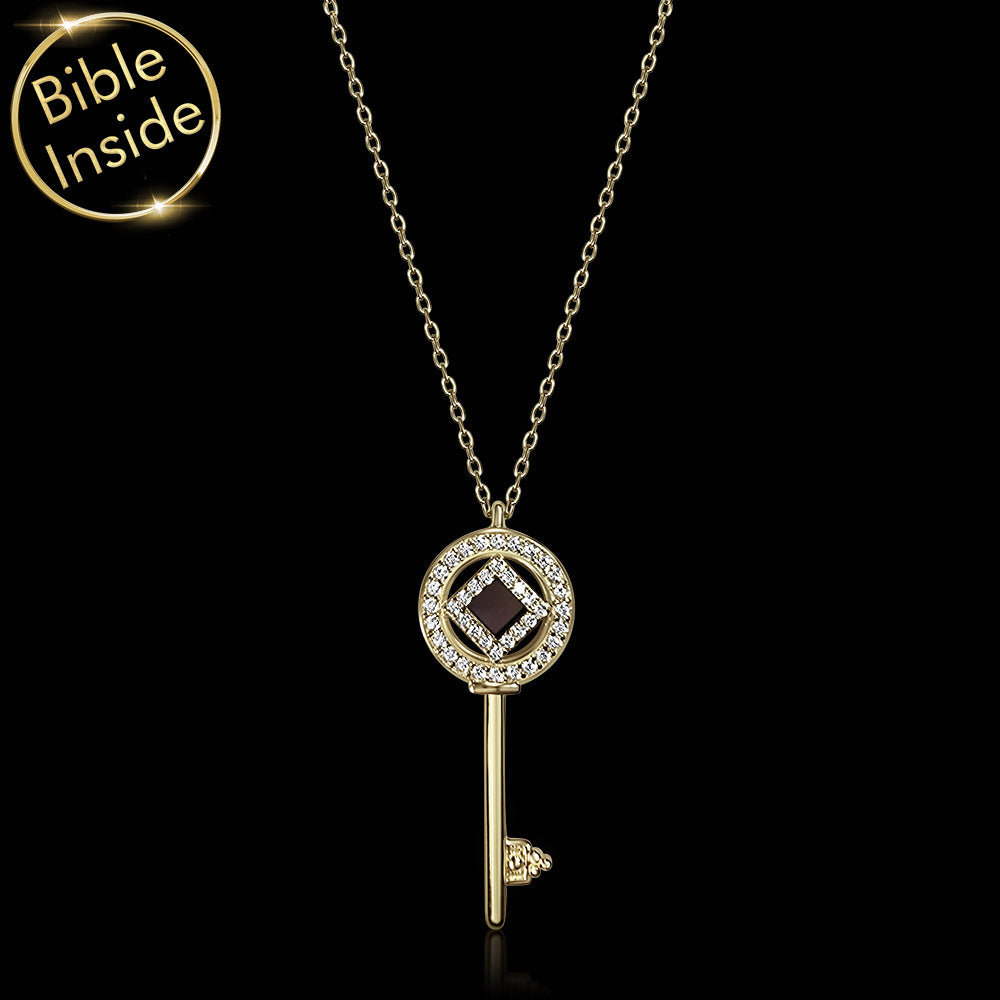 לאישה מתנה לחג ראש השנה - שרשרת מפתח הברכה עם כל התנך