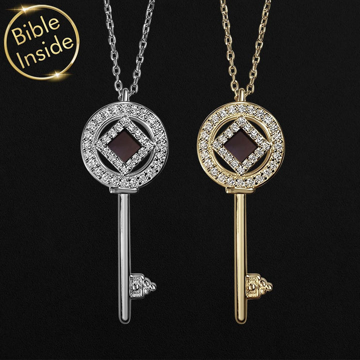 מתנה יפה לחג לאישה - תליון מפתח עם כל התנך