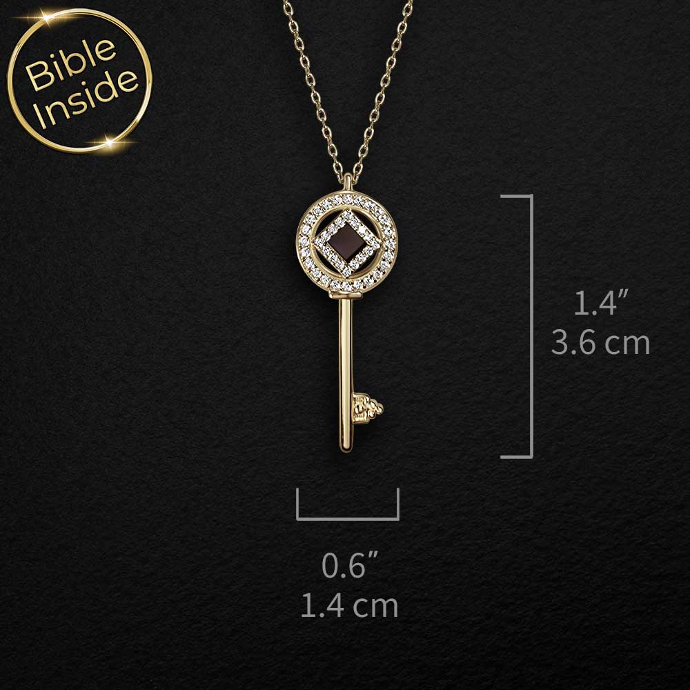 מתנה לחג לאישה - תליון מפתח עם התנך