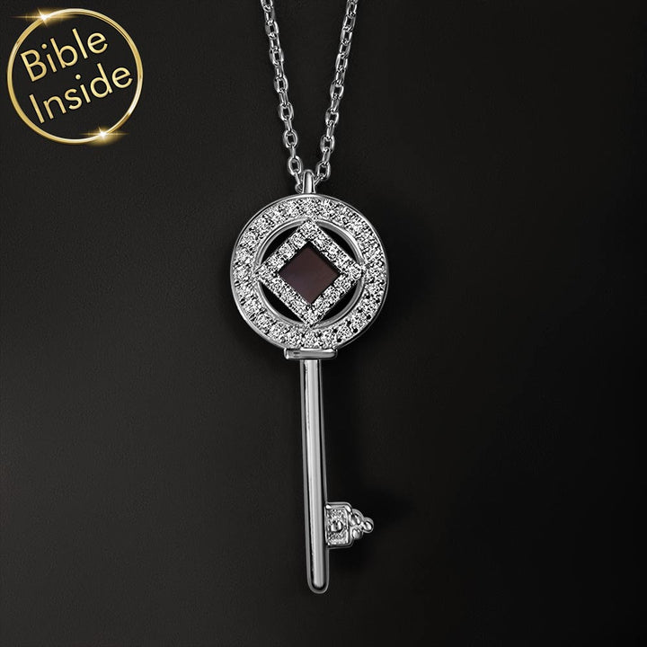 תכשיט כסף מיוחד עם תנך בשרשרת מפתח