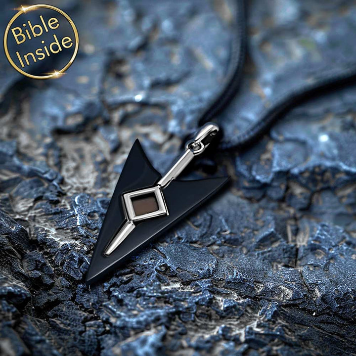 שרשרת חץ לבר מצווה עם כל התנ"ך - מתנה סמלית לנער