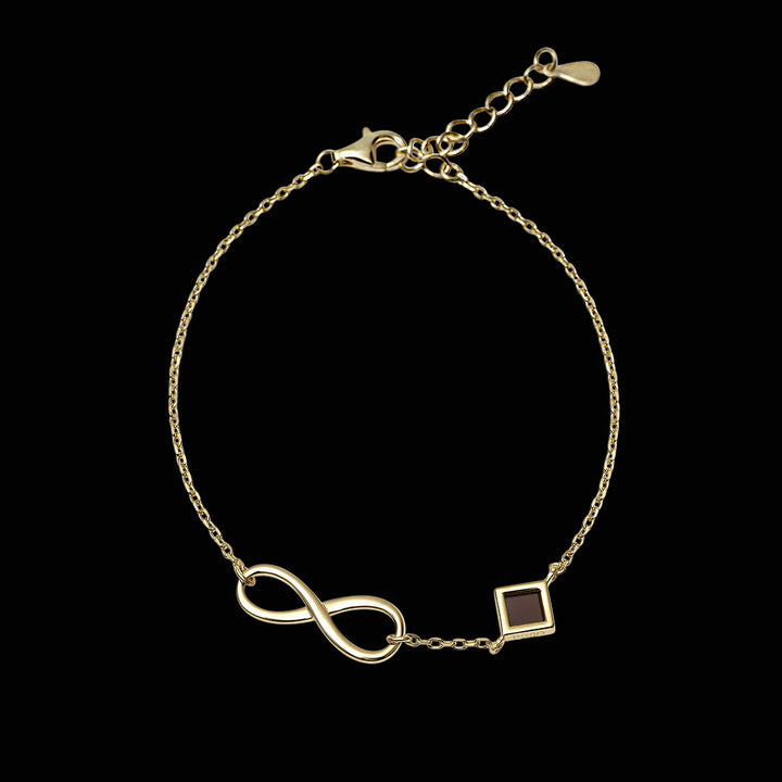 צמיד זהב אמיתי עם התנך | 24 סיפרי התנ"ך בחריטה | ננו תכשיטים