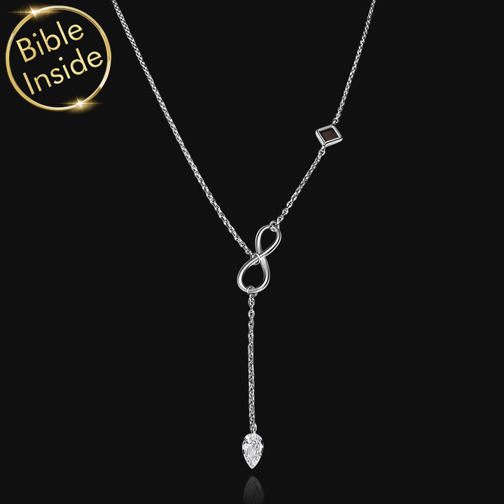 תכשיט לאישה עם התנך המלא - שרשרת אינפינטי 
