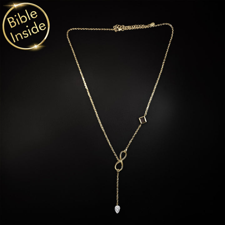 תכשיט עם תנך אונליין - שרשרת אינפינטי - ננו תכשיטים