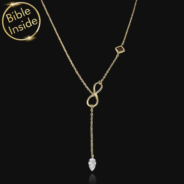 שרשרת זהב אינפיניטי עם התנך המלא