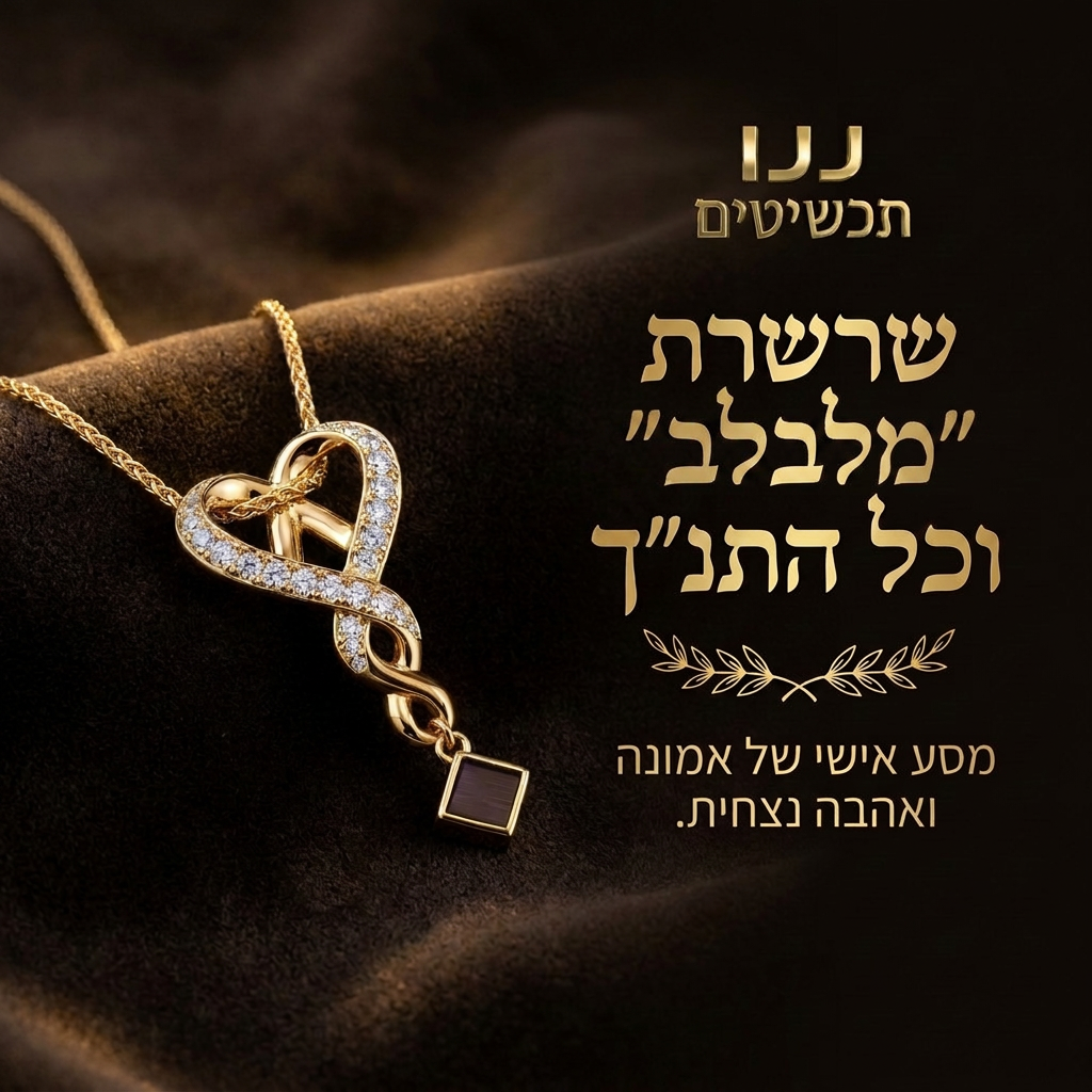 תכשיט מתנה לאישה באריזה מהודרת ומעוצבת