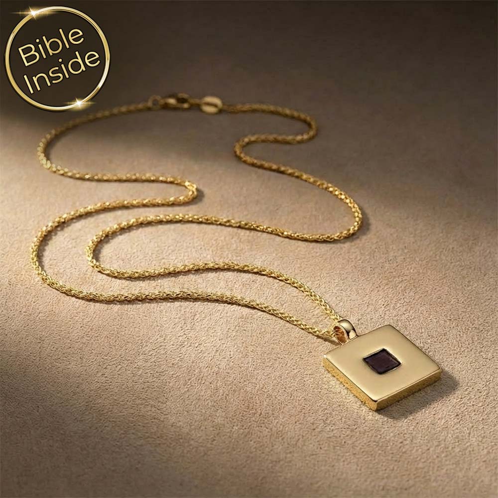  שרשרת זהב עם ננו בייבל כולל כל 24 ספרי התנך