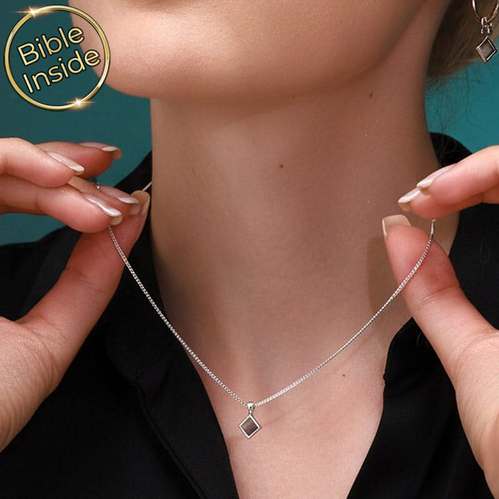 שרשרת עם תליון לנשים: כל התנ"ך בשרשרת - ננו תכשיטים