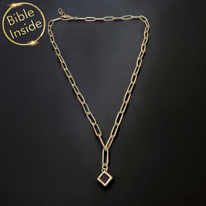 תכשיטים עם תנך מקוריים: שרשרת עם כל התנך - ננו תכשיטים