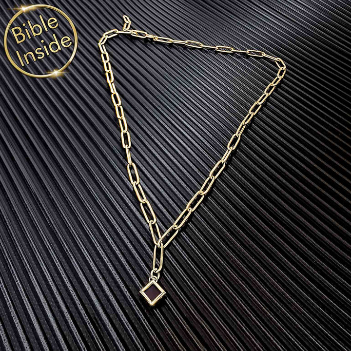 תכשיט עם תנך לנשים: שרשרת עם כל התנך - ננו תכשיטים