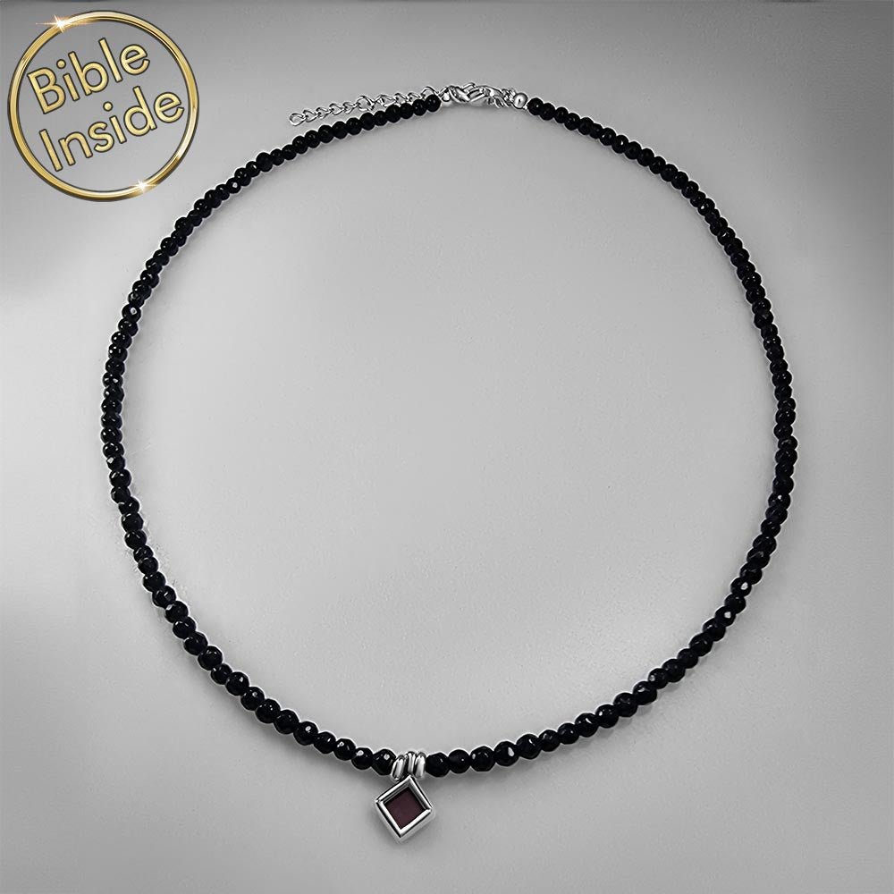 שרשרת מינימליסטית לנערה עם שבב ננו תנ"ך כשרשראות לבת מצווה מההורים