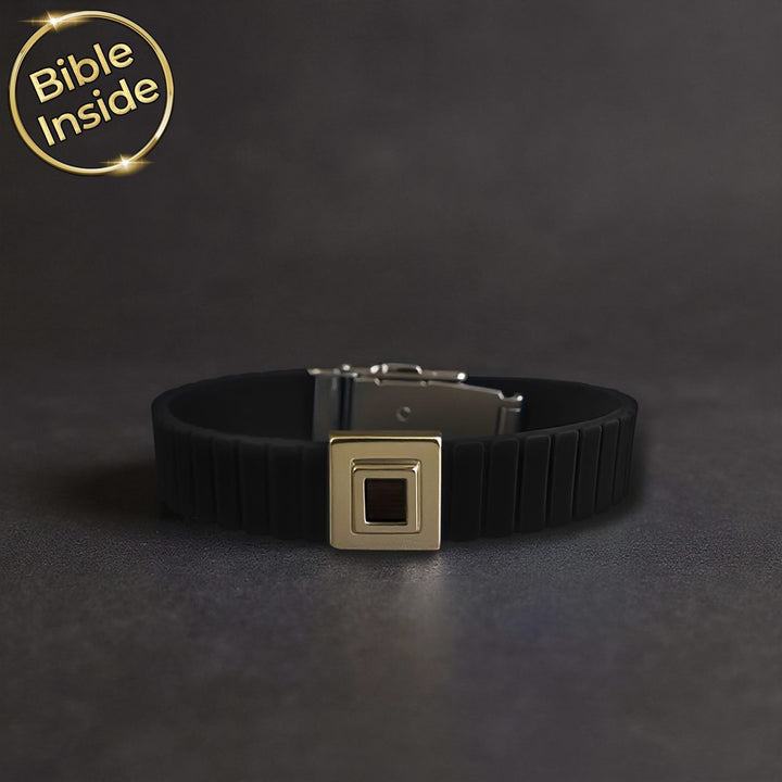 צמידי ננו תנך לגבר | 24 סיפרי התנ"ך בחריטה | ננו תכשיטים