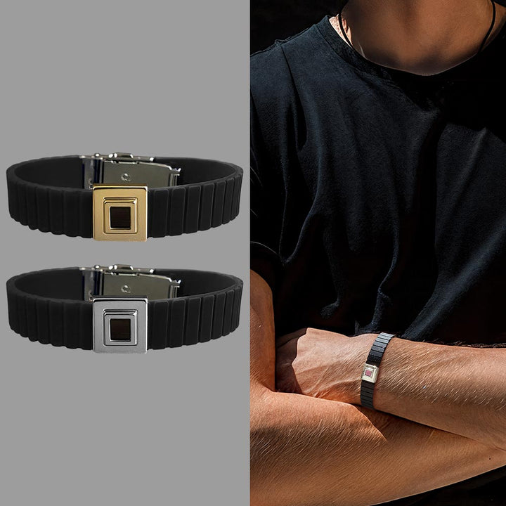 צמיד עם תנך לגבר | 24 סיפרי התנ"ך בחריט