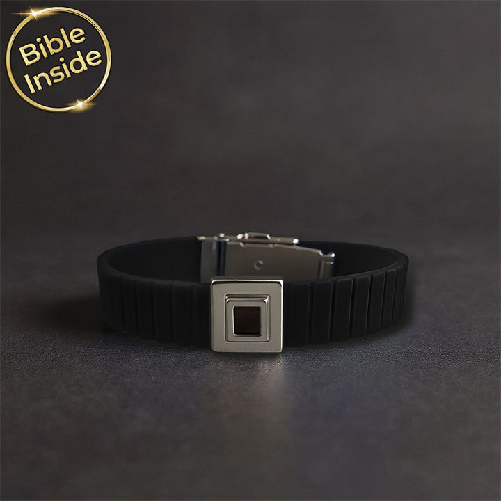 צמידי ננו תנך לגבר מפלדת אל חלד