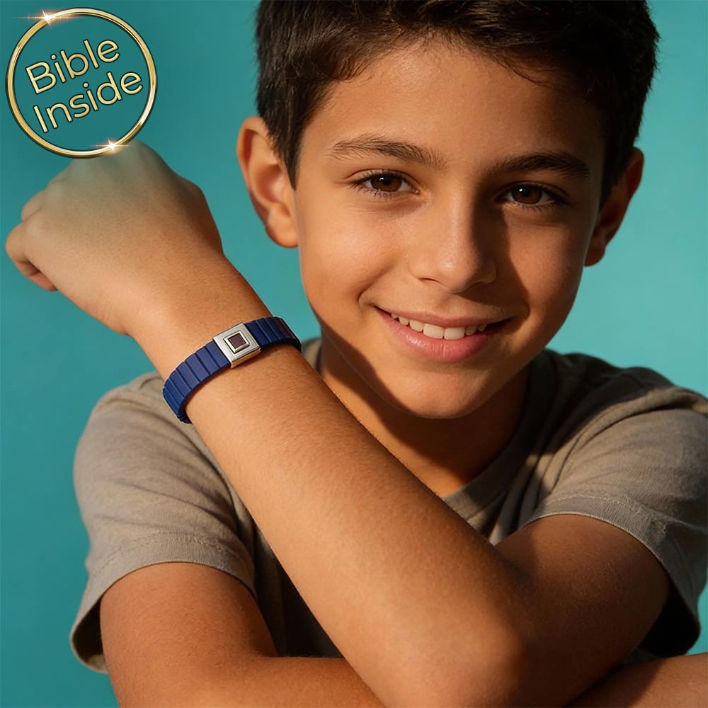 מתנת בר מצווה יהודית עמידה במים עם שבב תנ"ך משובץ