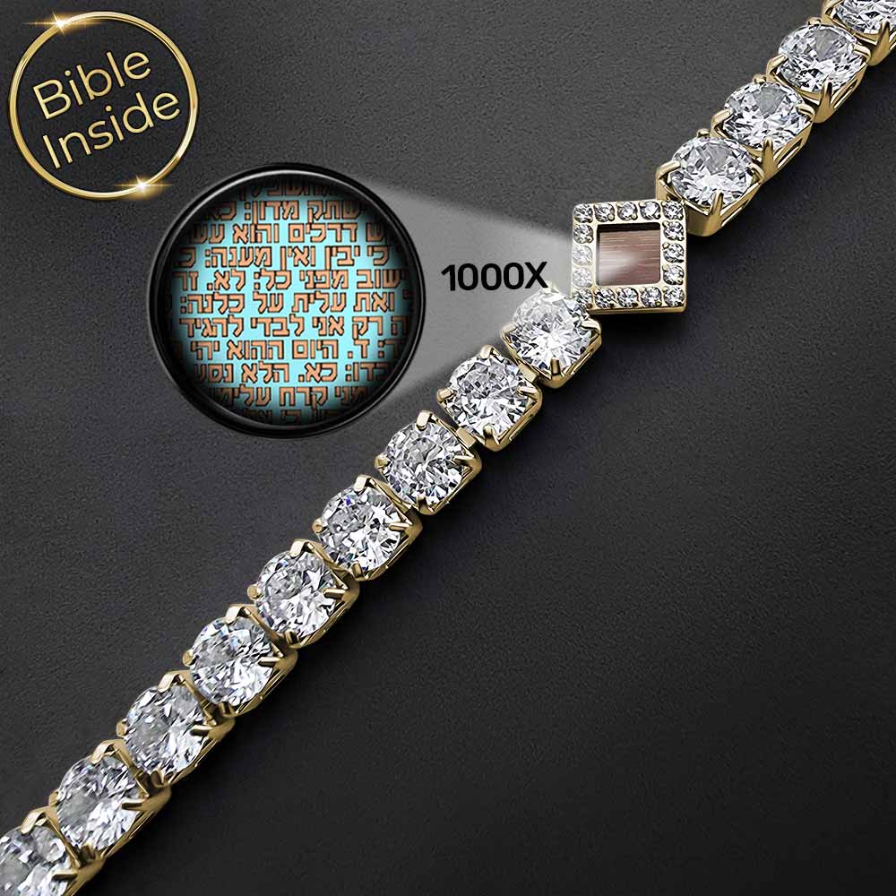 צמיד עם כל התנך כמתנה יהודית מיוחדת לאישה