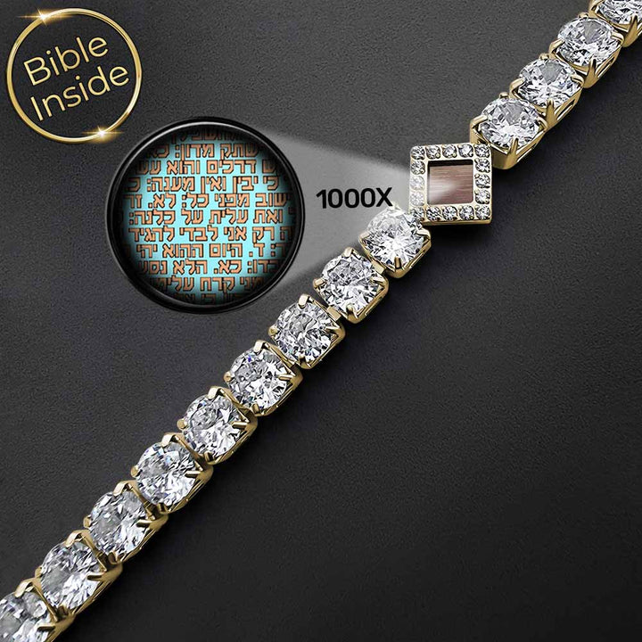 צמיד עם כל התנך כמתנה יהודית מיוחדת לאישה