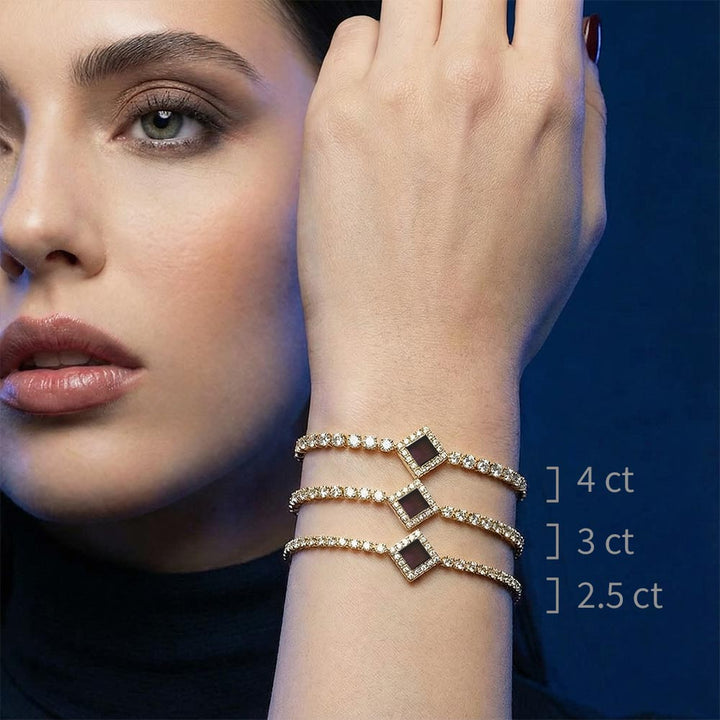 מתנה בעלת משמעות - צמידי טניס בזהב עם כל התנ"ך