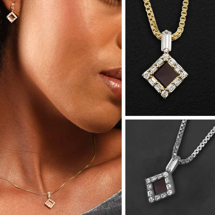 שרשרת לאישה עם ננו תנ"ך - ננו תכשיטים