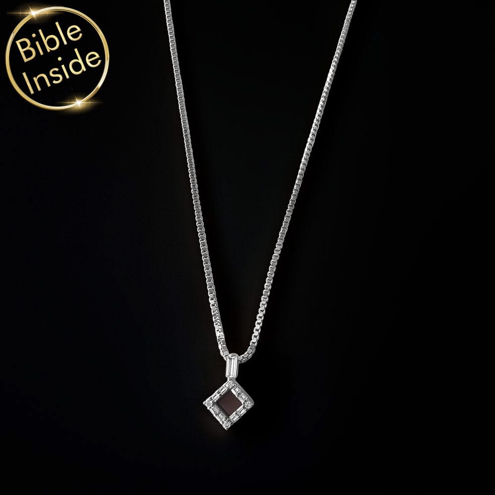 שרשראות לאישה מכסף עם ננו תנ"ך - ננו תכשיטים