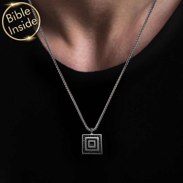 שרשרת לגברים עם התנך המלא