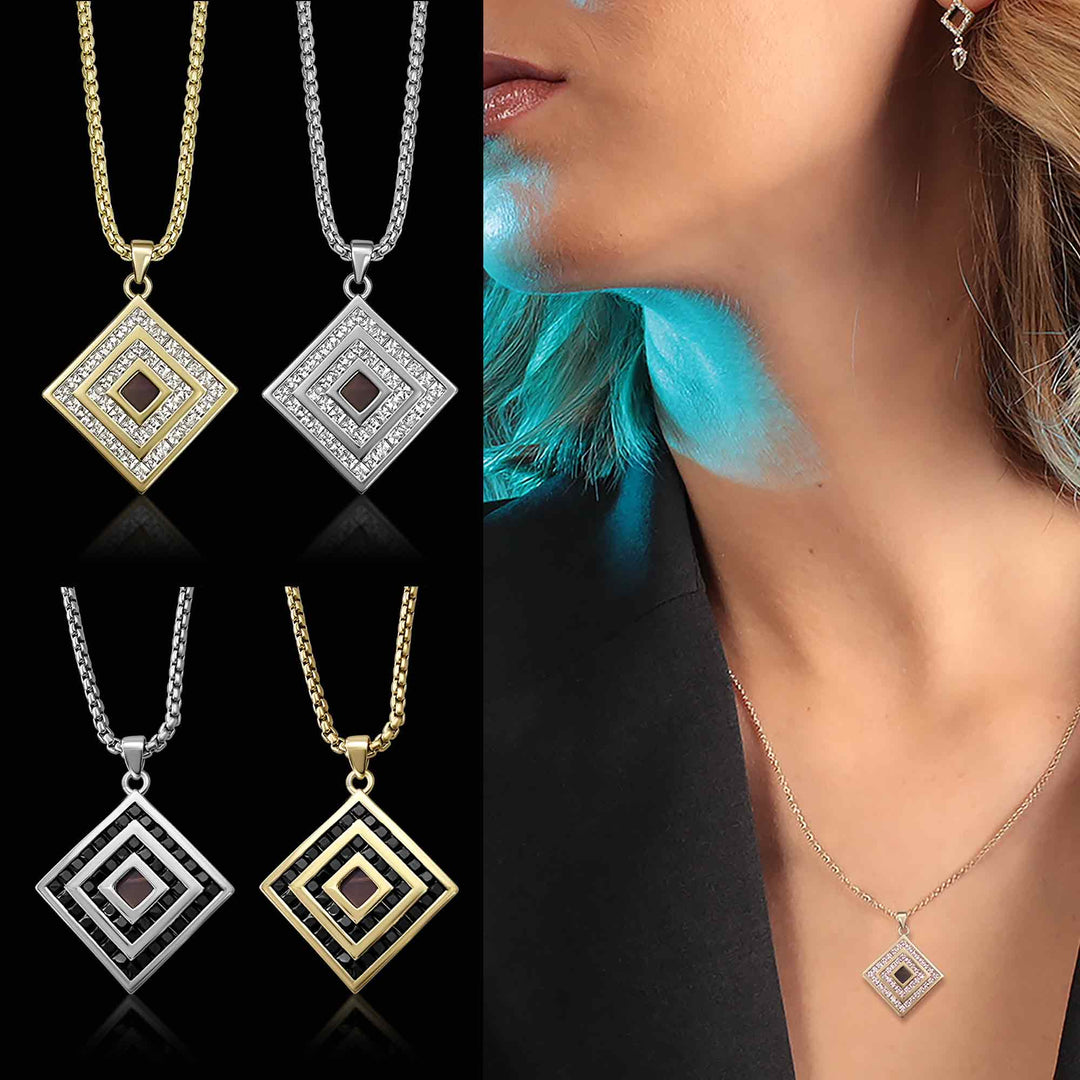  שרשרת לאישה עם כל 24 סיפרי התנ"ך - ננו תכשיטים