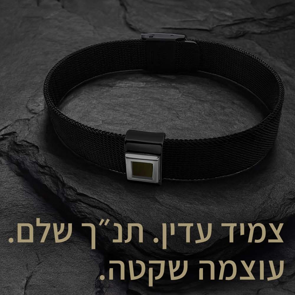 צמידי ננו תנך לגבר | 24 סיפרי התנ"ך בחריטה | מיי ננו תכשיטים