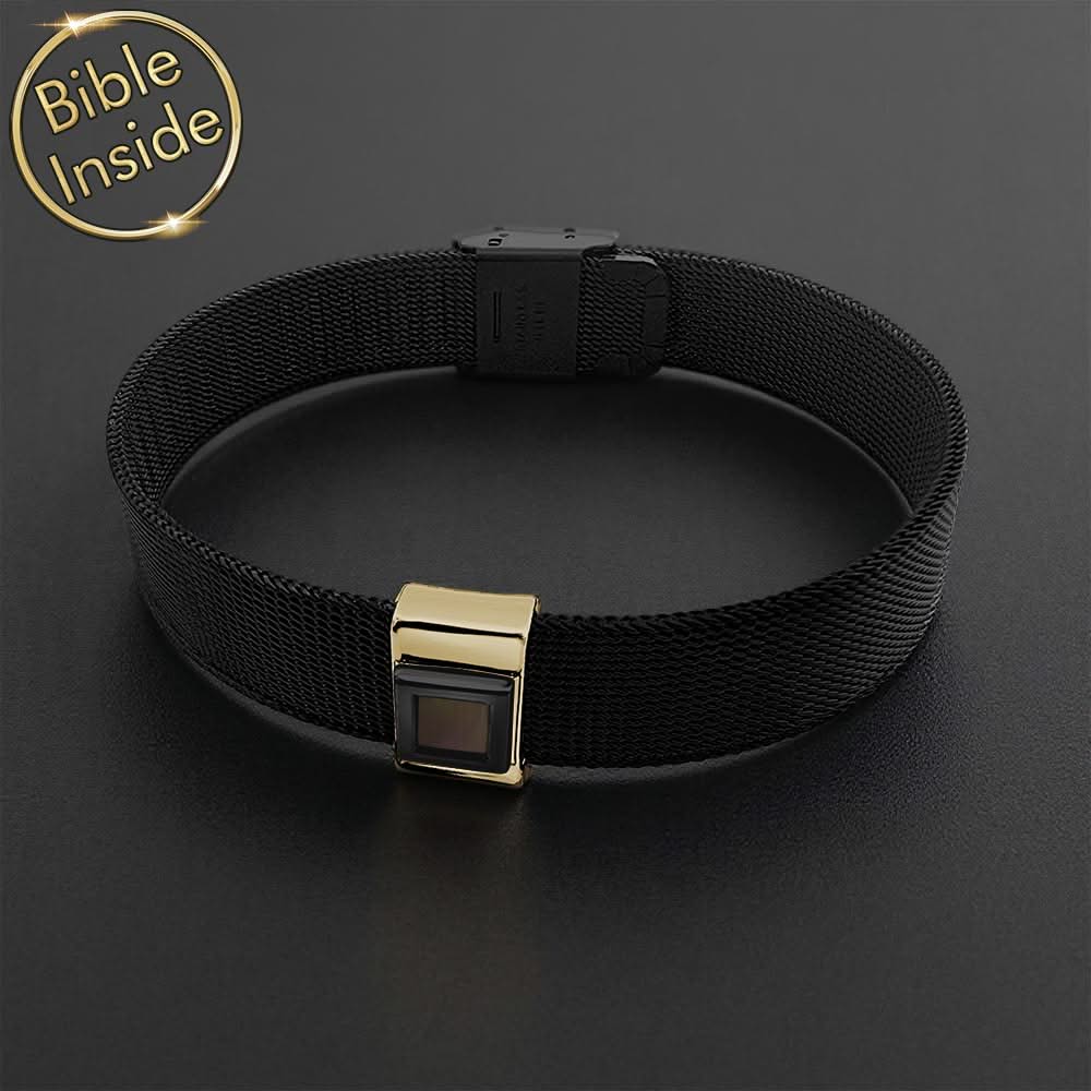 ננו תנך צמיד | 24 סיפרי התנ"ך בחריטה | ננו תכשיטים