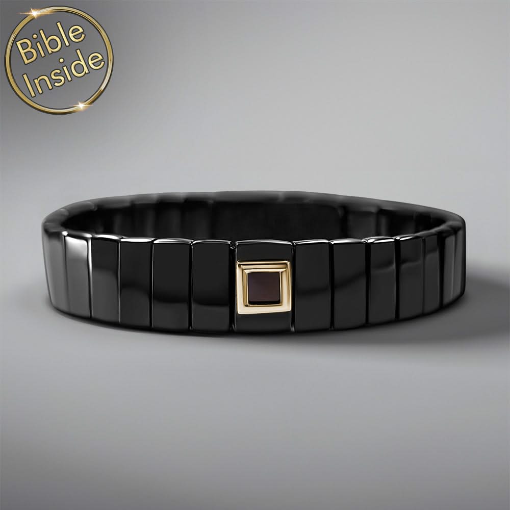 צמידים לגבר מותגים עם כל התנ"ך משובץ | ננו תכשיטים