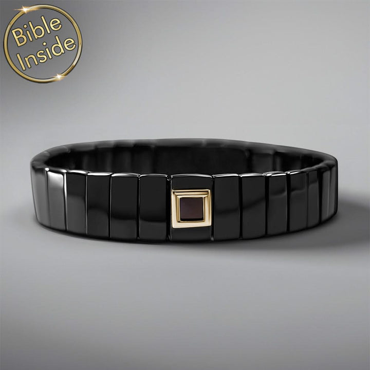 צמידים לגבר מותגים עם כל התנ"ך משובץ | ננו תכשיטים